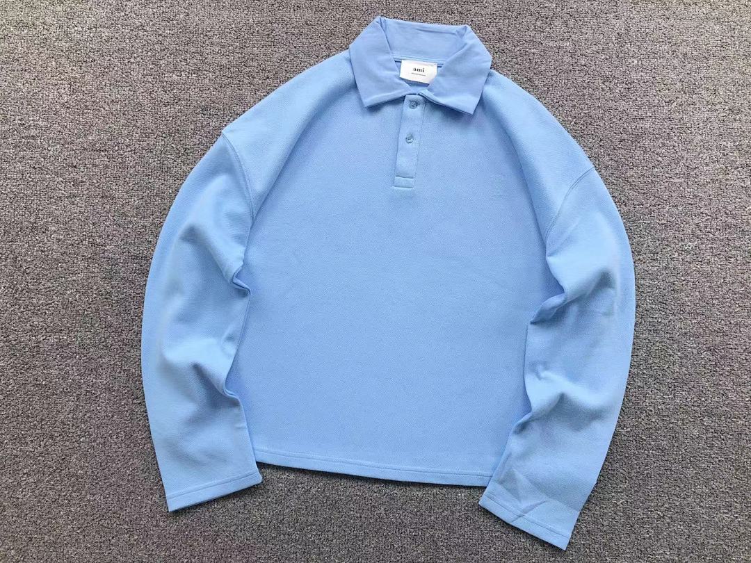 AMI 115 AMI LONG SLEEVED 59060988 (Im 170Cm 60Kg I Wear Size M In The Phot) - Image 10