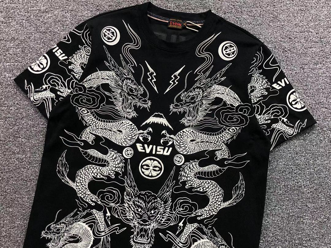 Evisu 125 EVISU T-SHIRT 4204020377 (Im 170Cm 60Kg I Wear Size M In The Phot) - Image 12