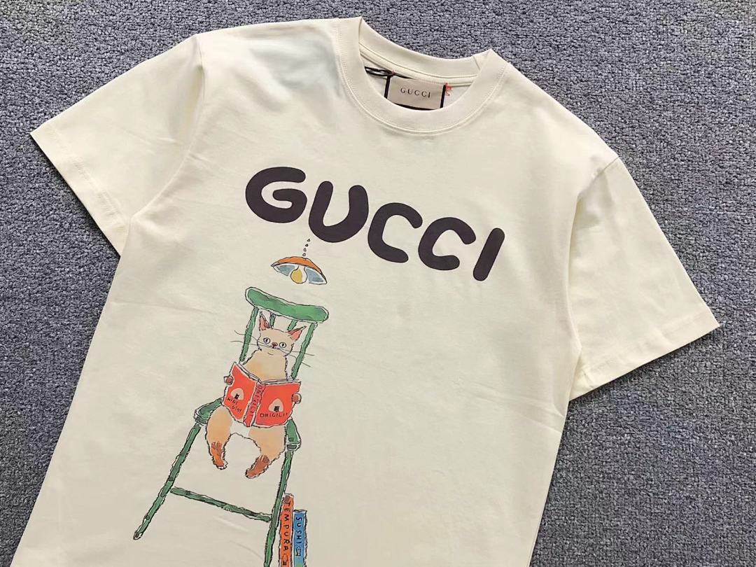 Gucci 85 G⭐C⭐I T-SHIRT 5231953101 (Im 170Cm 60Kg I Wear Size S In The Phot) - Image 7