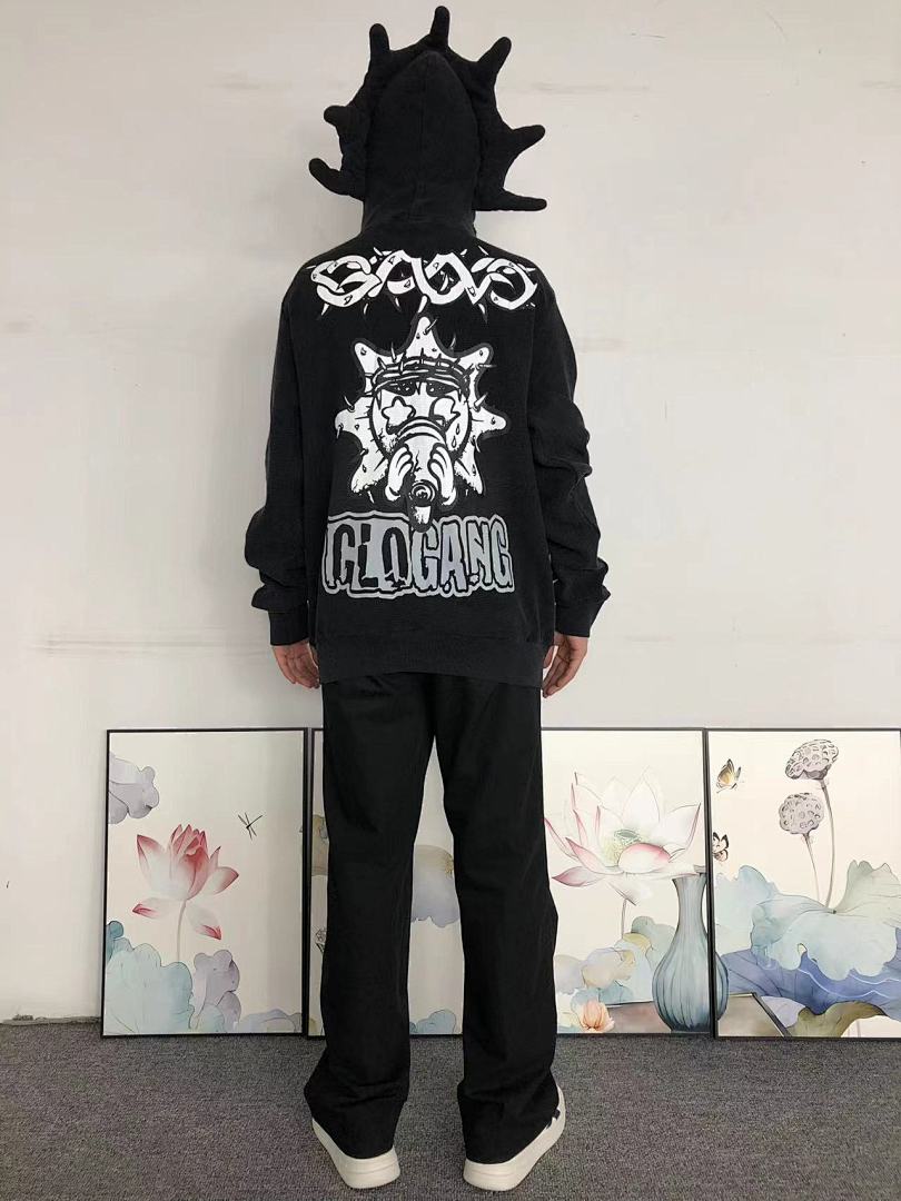 Unbranded 288 FASHION HOODIE 3106073172 (Im 170Cm 60Kg I Wear Size M In The Phot) - Image 4