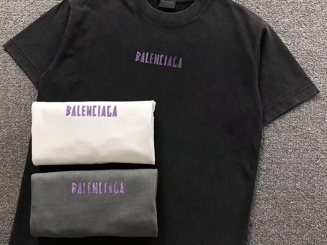 Balenciaga 128 B⭐L⭐⭐⭐IA⭐A T-SHIRT 3205070521 (Im 170Cm 60Kg I Wear Size L In The Phot) - Image 18