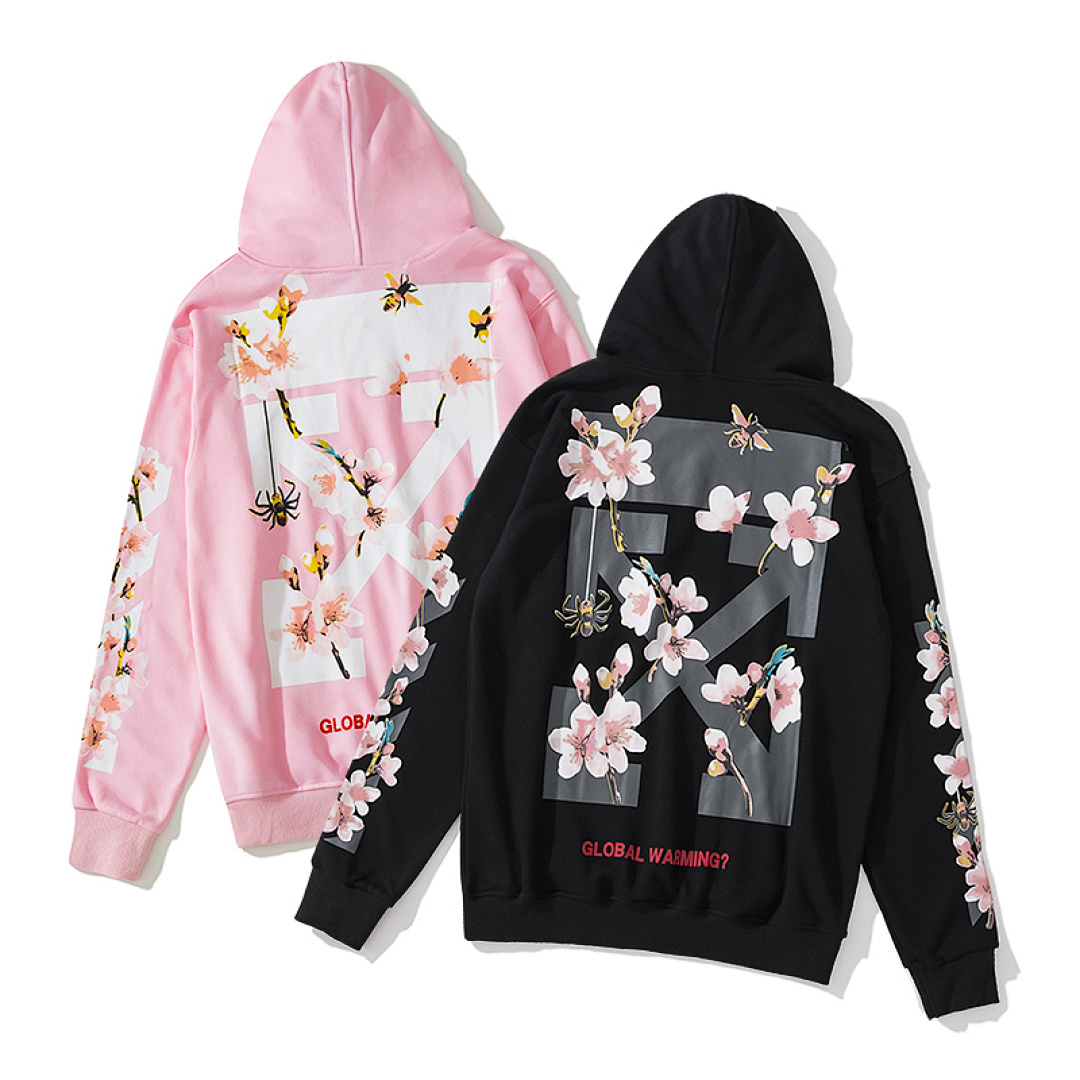 Off-White 109 OFF-WHITE (WHITE HOODIE)