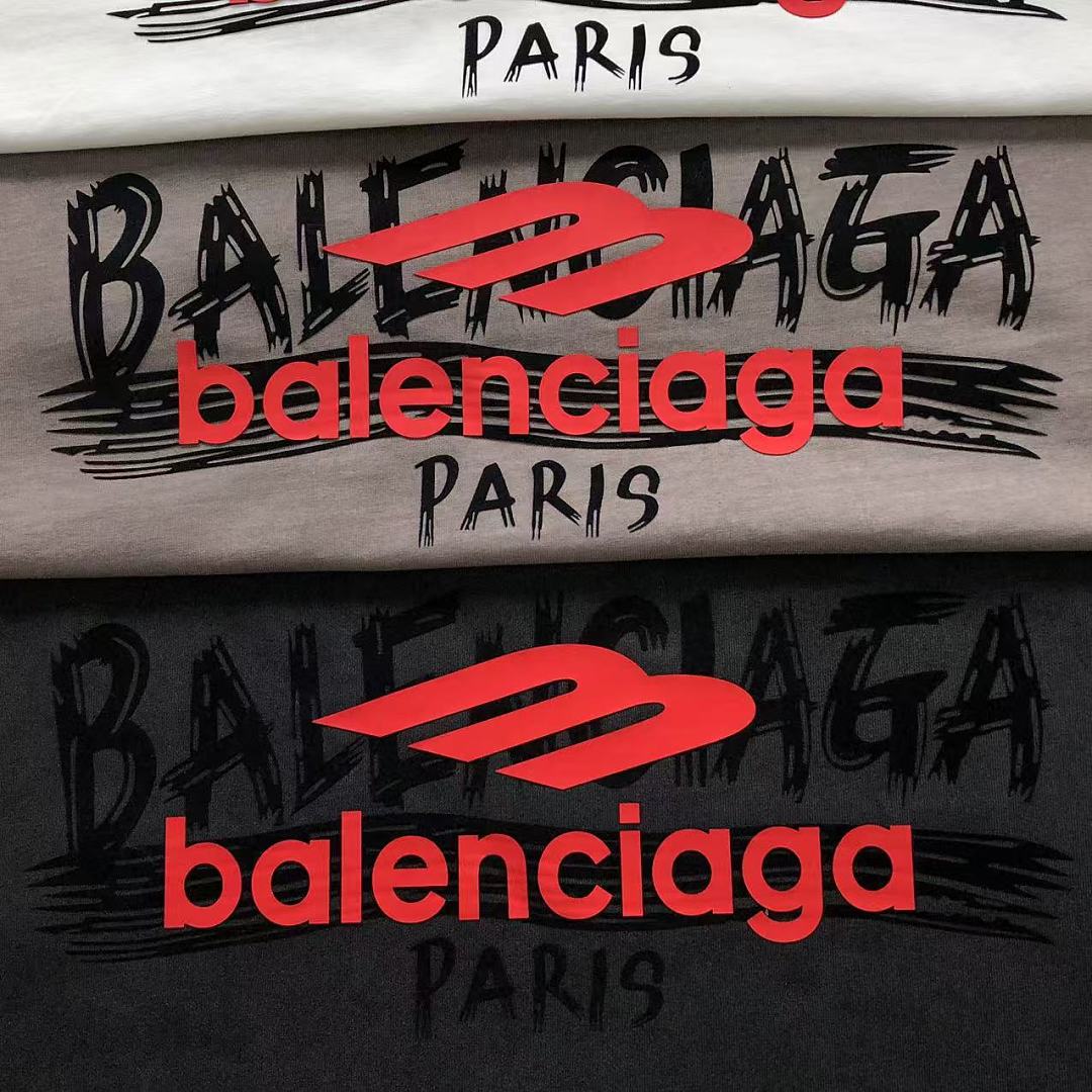 Balenciaga 128 B⭐L⭐⭐⭐IA⭐A T-SHIRT 3205070621 (Im 170Cm 60Kg I Wear Size L In The Phot) - Image 16