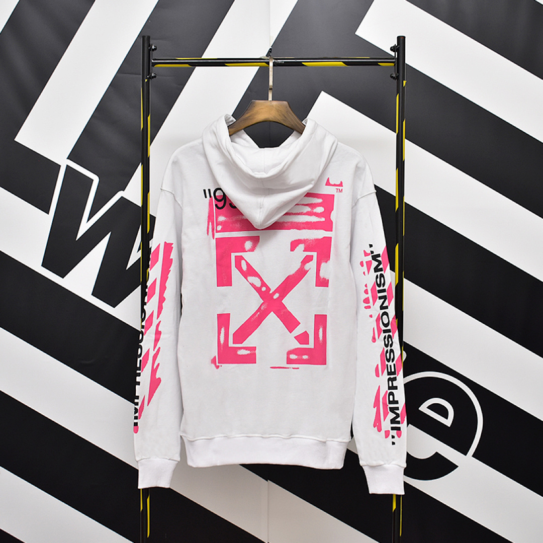 Off-White 98 OFF-WHITE (WHITE HOODIE) - Image 25