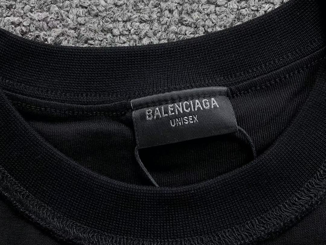 Balenciaga 125 B⭐L⭐⭐⭐IA⭐A T-SHIRT 42041308163 (Im 170Cm 60Kg I Wear Size XS In The Phot) - Image 18