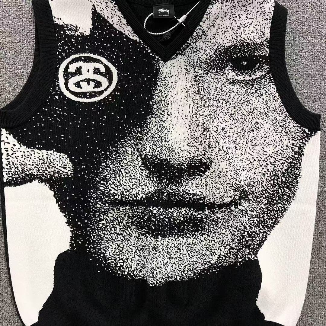 Stussy 185 STUSSY VEST 21111218001 (Im 170Cm 60Kg I Wear Size M In The Phot) - Image 8