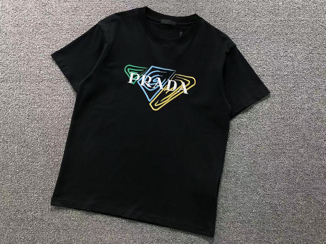 Prada 125 P⭐A⭐A T-SHIRT 2208034415 (Im 170Cm 60Kg I Wear Size S In The Phot) - Image 8