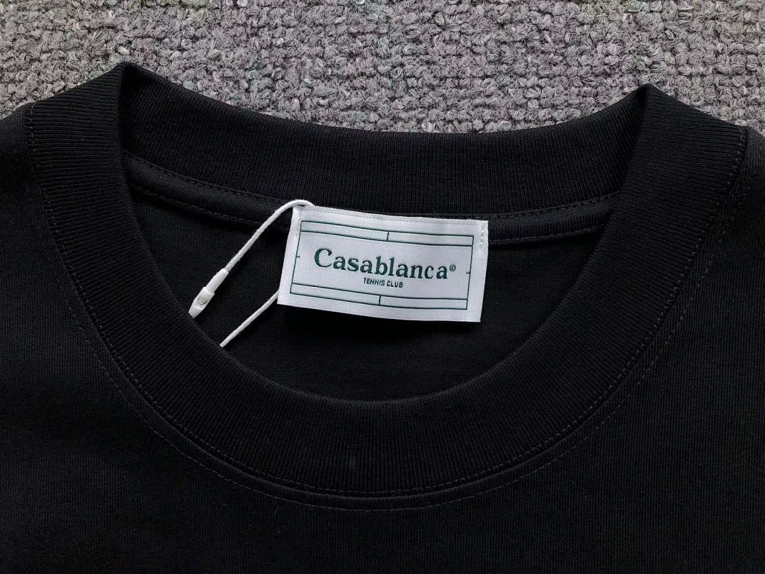 Casablanca 98 CASABLANCA T-SHIRT 41061911127 (Im 170Cm 60Kg I Wear Size S In The Phot) - Image 37