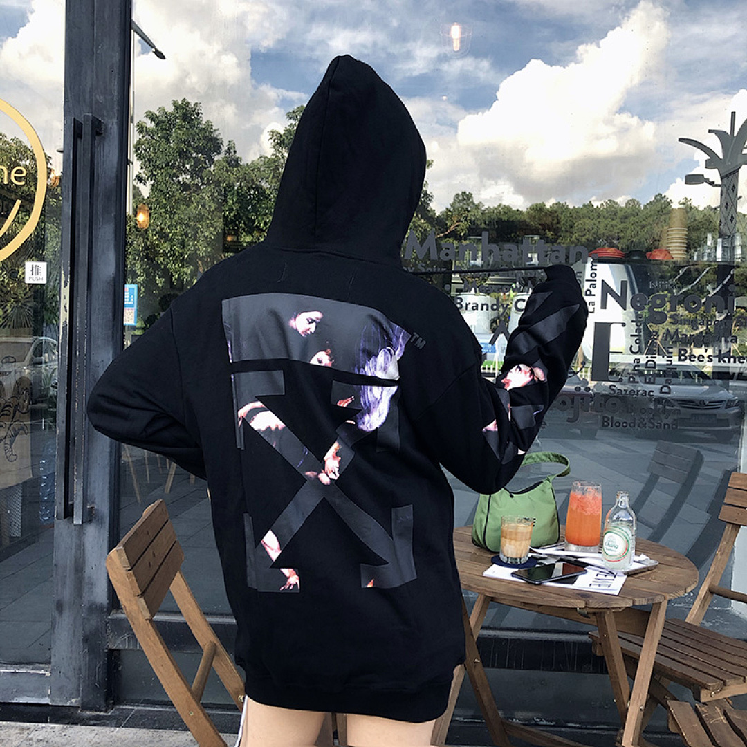 Off-White 126 OFF-WHITE (WHITE HOODIE) - Image 37