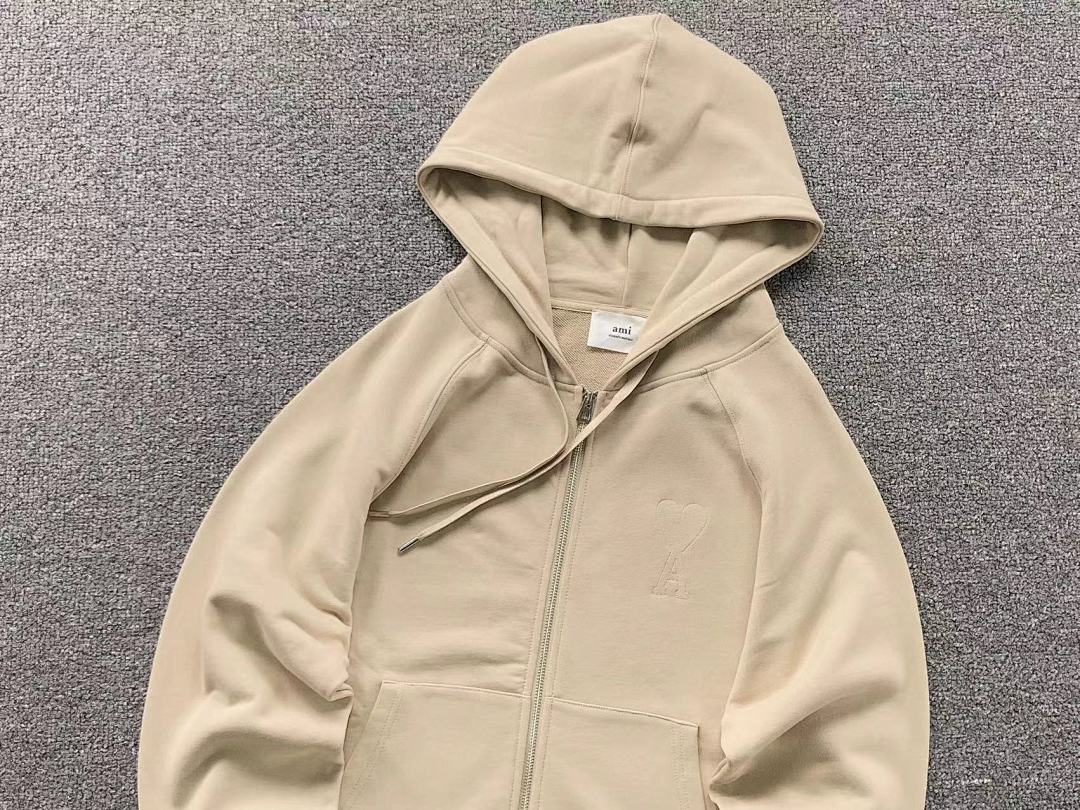 AMI 128 AMI HOODIE 503140588 (Im 170Cm 60Kg I Wear Size S In The Phot) - Image 14
