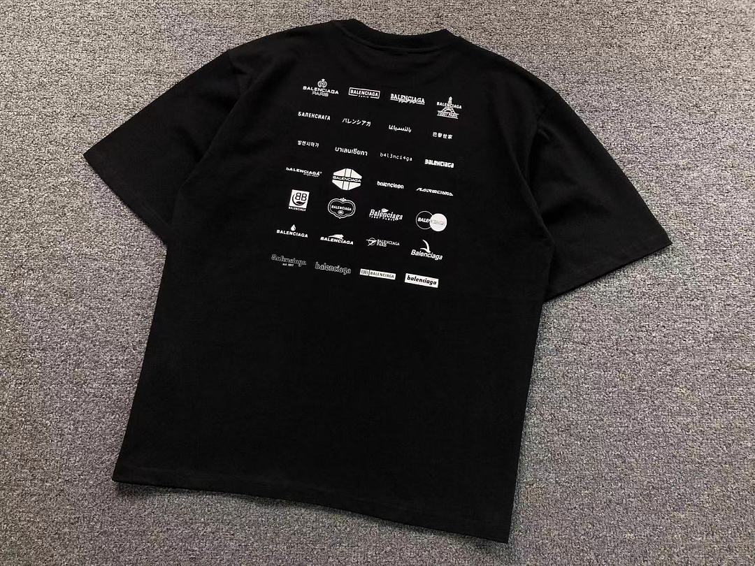 Balenciaga 125 B⭐L⭐⭐⭐IA⭐A T-SHIRT 42042406163 (Im 170Cm 60Kg I Wear Size XS In The Phot) - Image 10