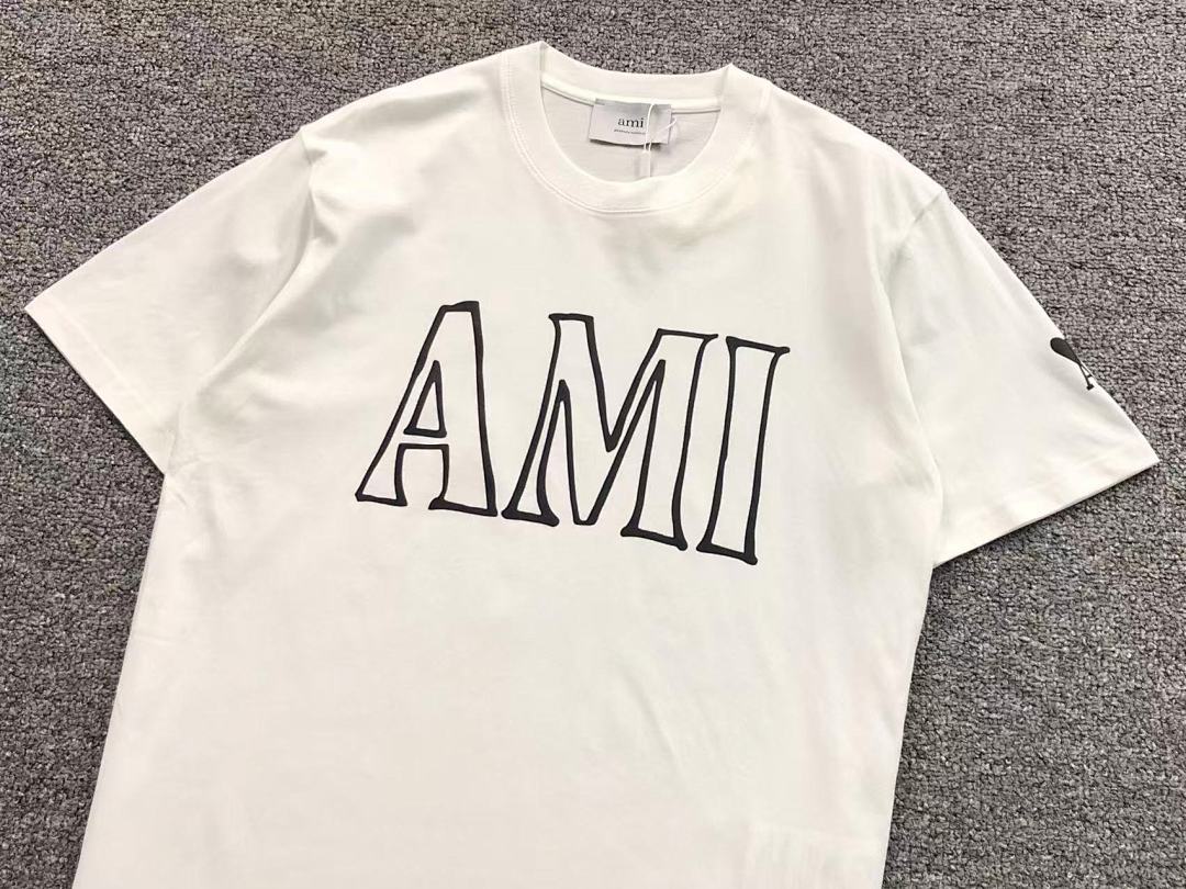 AMI 88 AMI T-SHIRT 3203171521 (Im 170Cm 60Kg I Wear Size S In The Phot) - Image 11
