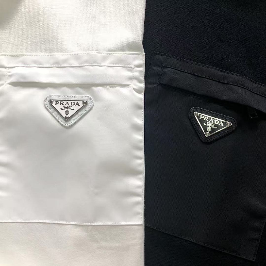 Prada 165 P⭐A⭐A T-SHIRT 2203274205 (Im 170Cm 60Kg I Wear Size S In The Phot) - Image 12