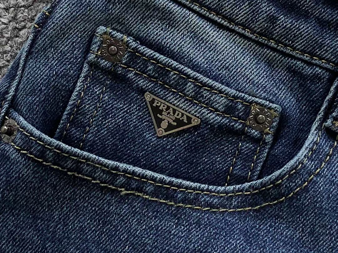 Prada 225 P⭐A⭐A TROUSERS 3107180205 (Im 170Cm 60Kg I Wear Size 33 In The Phot) - Image 16