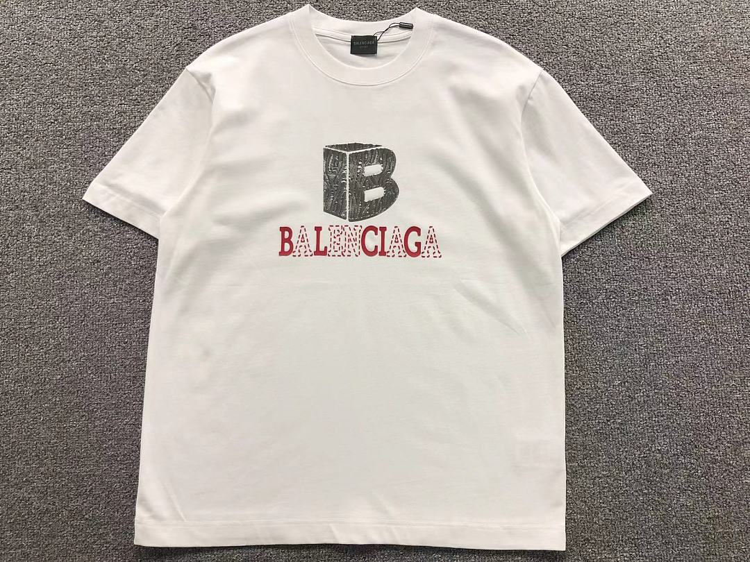 Balenciaga 118 B⭐L⭐⭐⭐IA⭐A T-SHIRT 52418122147 (Im 170Cm 60Kg I Wear Size L In The Phot) - Image 7