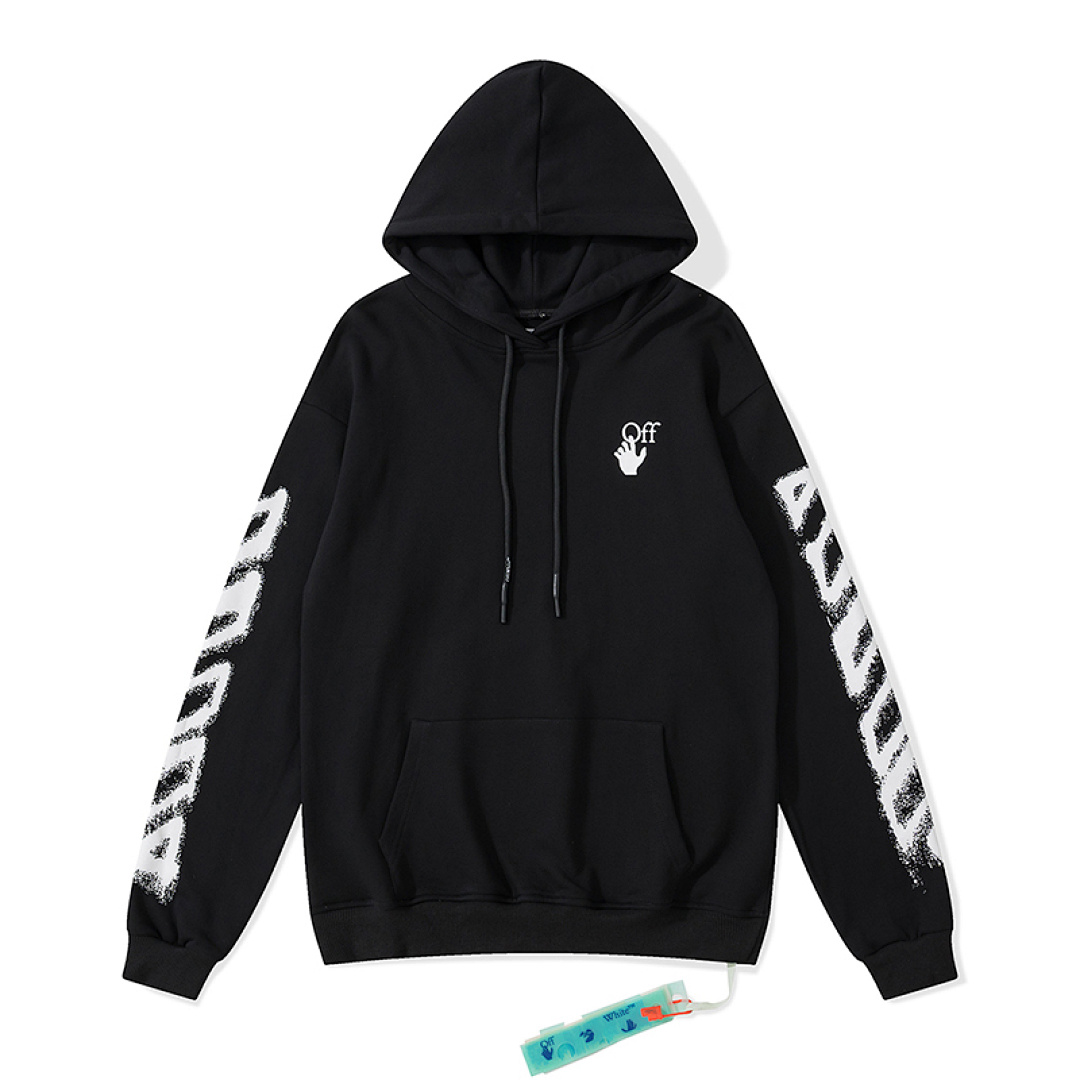 Off-White 109 OFF-WHITE (WHITE HOODIE)