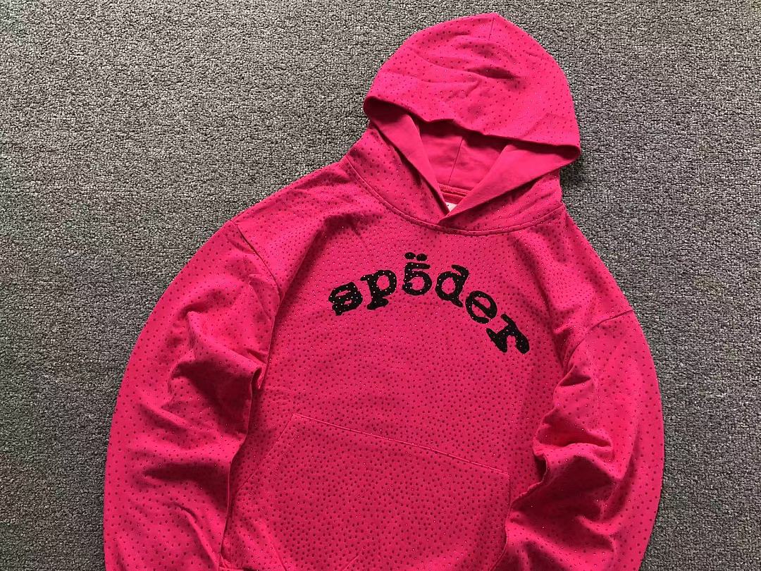 Sp5der TROUSERS 208 SP5DER HOODIE - Image 9