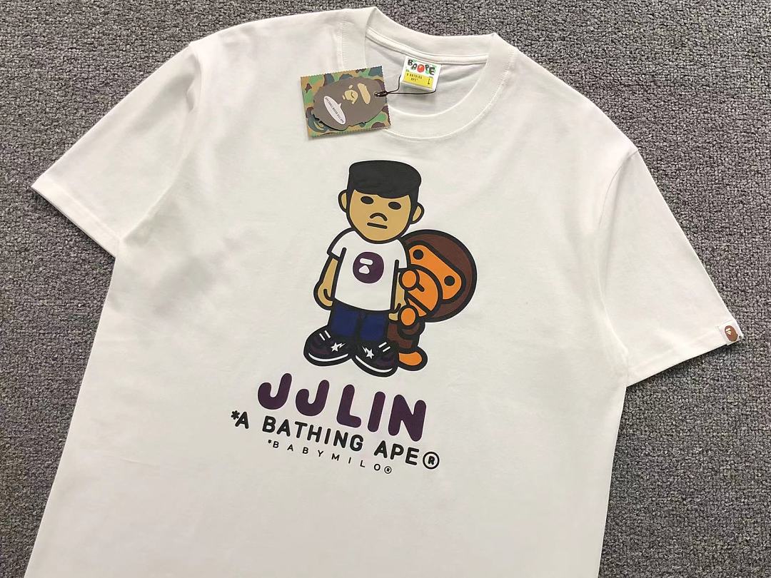 Bape 85 BAPE T-SHIRT 124151331 (Im 170Cm 60Kg I Wear Size L In The Phot) - Image 7