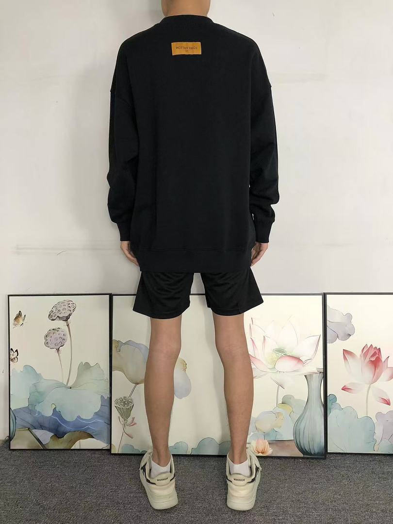 Louis Vuitton 165 L⭐ HOODIE 3209040321 (Im 170Cm 60Kg I Wear Size L In The Phot) - Image 4