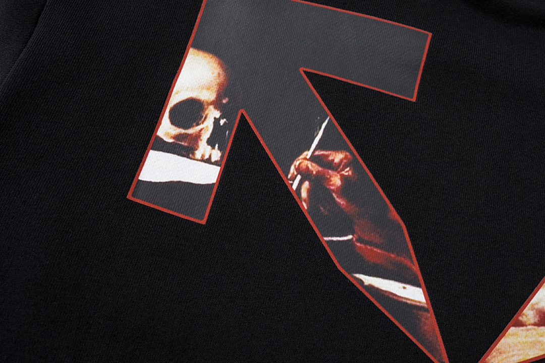 Off-White 129 OFF-WHITE (WHITE HOODIE) - Image 8