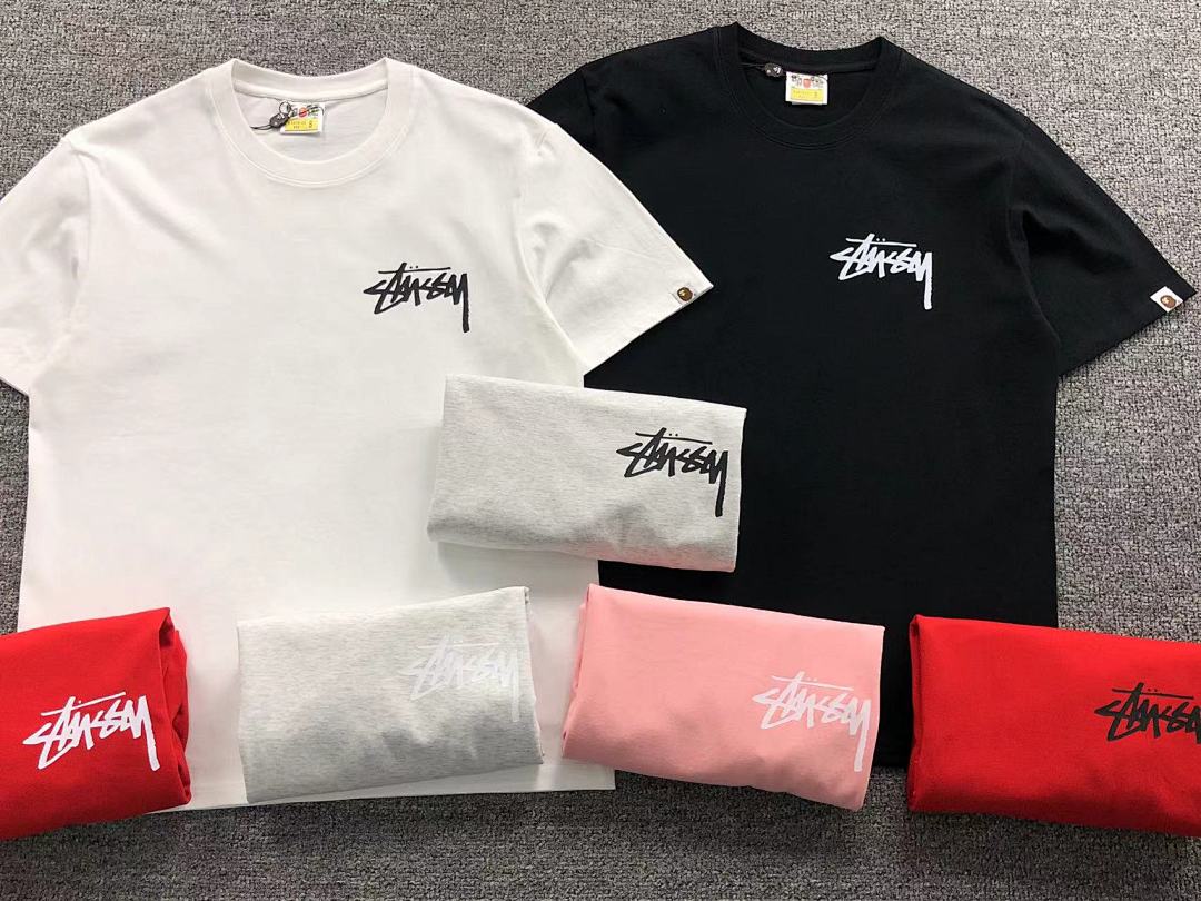 Bape 79 BAPE STUSSY T-SHIRT 411183442 (Im 170Cm 57Kg I Wear Size S In The Phot) - Image 32