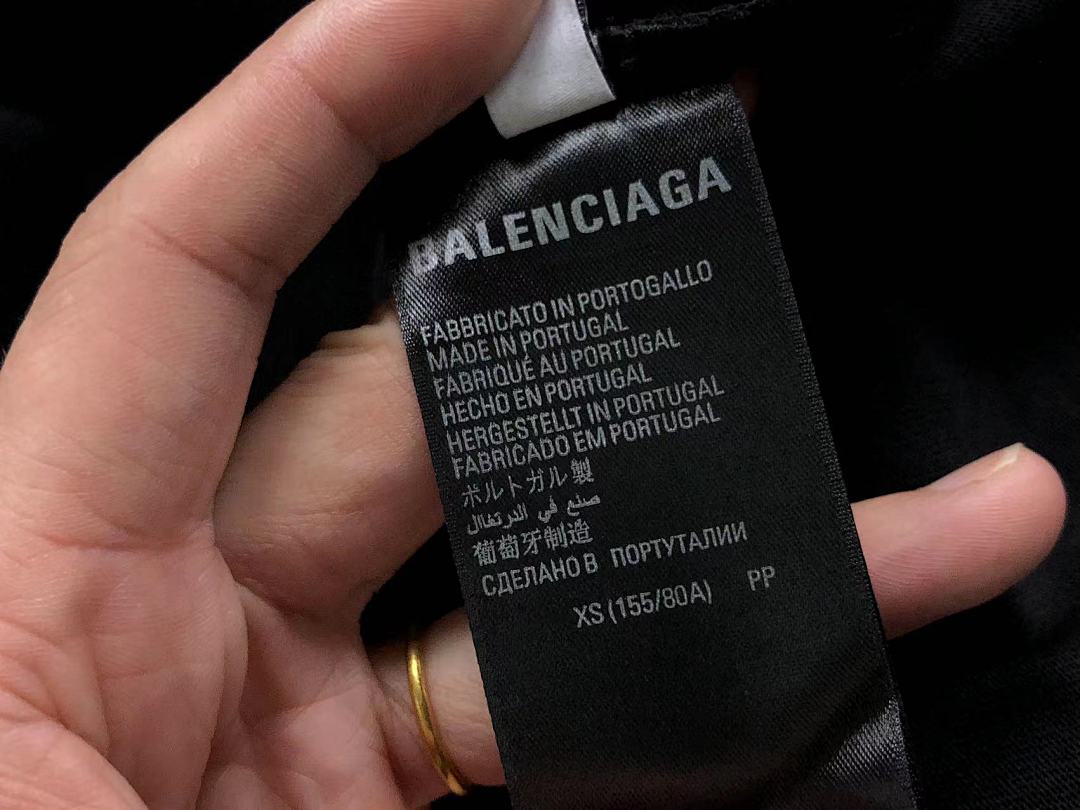 Balenciaga 118 B⭐L⭐⭐⭐IA⭐A T-SHIRT 42032405163 (Im 170Cm 60Kg I Wear Size XS In The Phot) - Image 20
