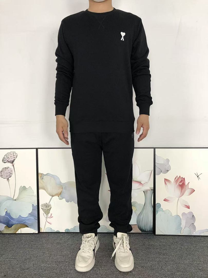 Unbranded 185 AMI HOODIE 2111140201 (Im 170Cm 60Kg I Wear Size M In The Phot) - Image 3