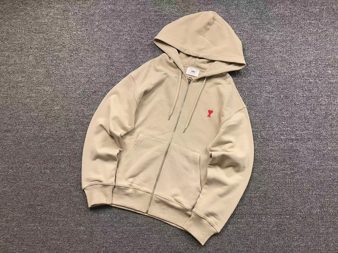 AMI 125 AMI HOODIE 57281688 (Im 170Cm 60Kg I Wear Size M In The Phot) - Image 9