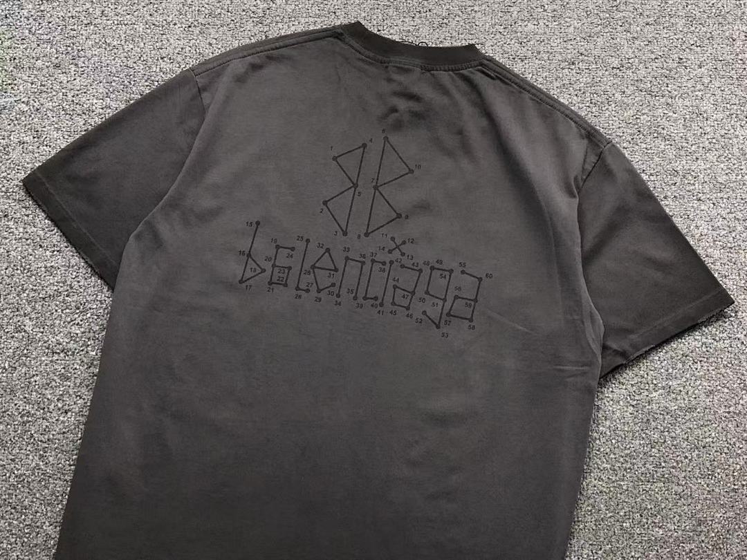 Balenciaga 118 B⭐L⭐⭐⭐IA⭐A T-SHIRT 3203070403 (Im 170Cm 60Kg I Wear Size M In The Phot) - Image 9