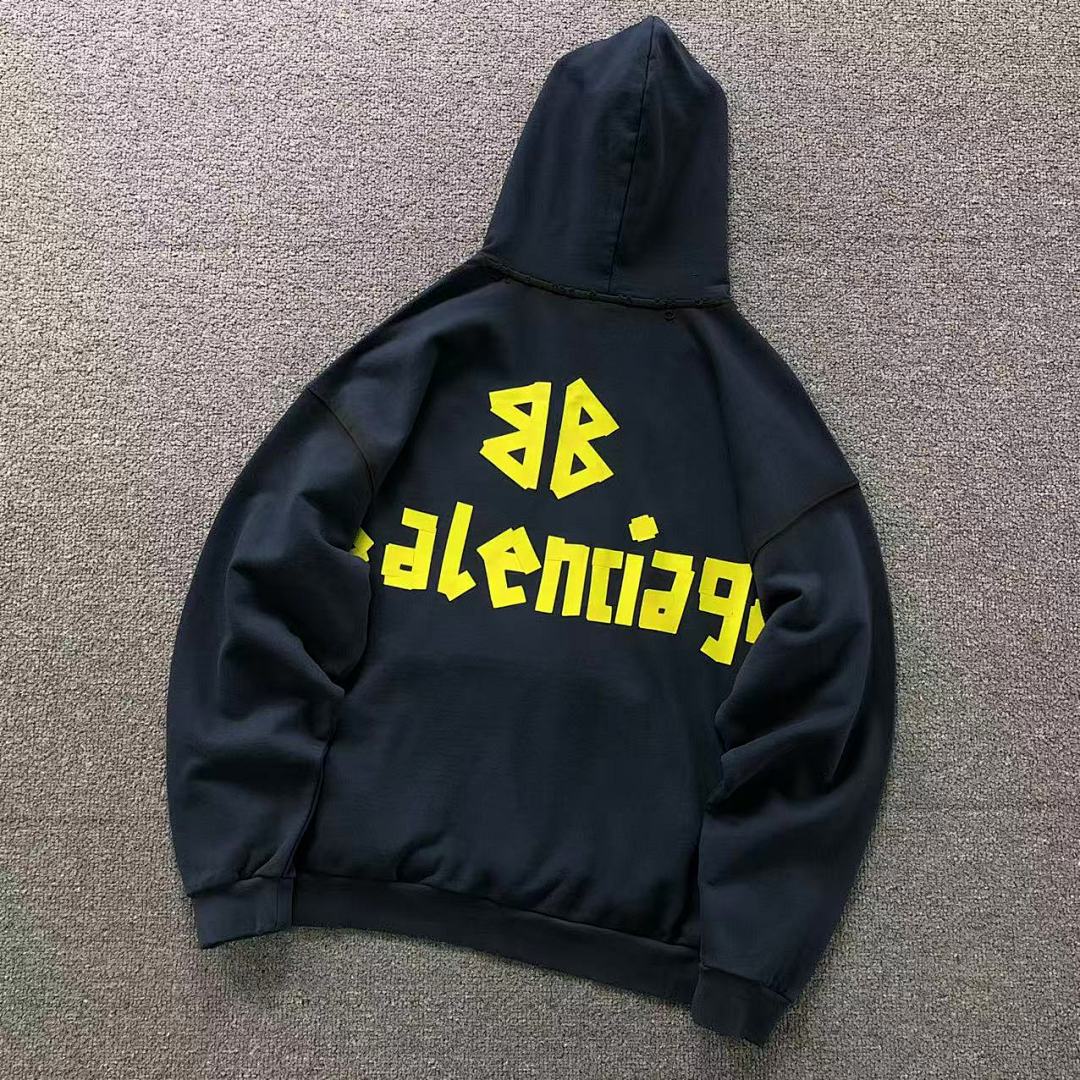 Balenciaga 235 B⭐L⭐⭐⭐IA⭐A HOODIE 4010501163 (Im 170Cm 60Kg I Wear Size XS In The Phot), photo 1