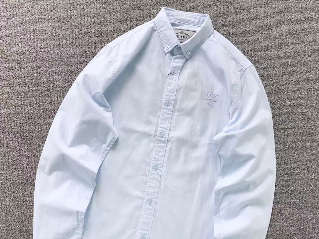 Prada 138 P⭐A⭐A SHIRT 411280877 (Im 170Cm 60Kg I Wear Size L In The Phot) - Image 16