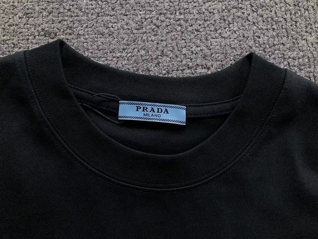 Prada 118 P⭐A⭐A T-SHIRT 5242519147 (Im 170Cm 60Kg I Wear Size M In The Phot) - Image 21