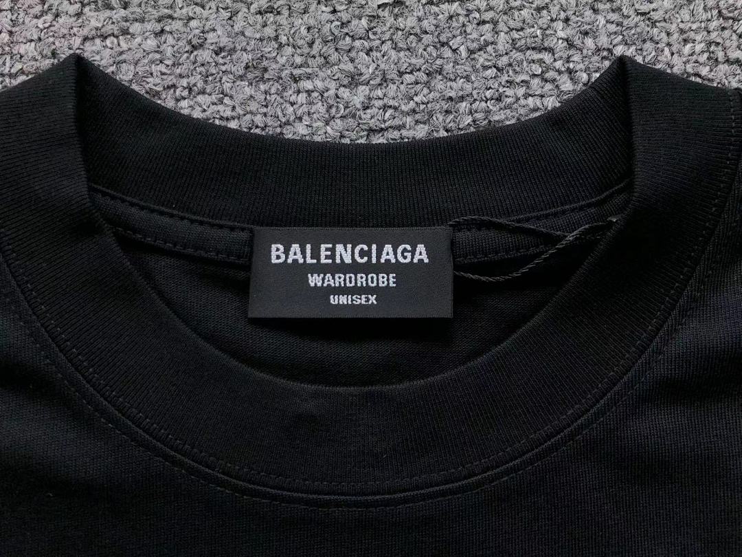 Balenciaga 115 B⭐L⭐⭐⭐IA⭐A T-SHIRT 3203243121 (Im 170Cm 60Kg I Wear Size M In The Phot) - Image 28