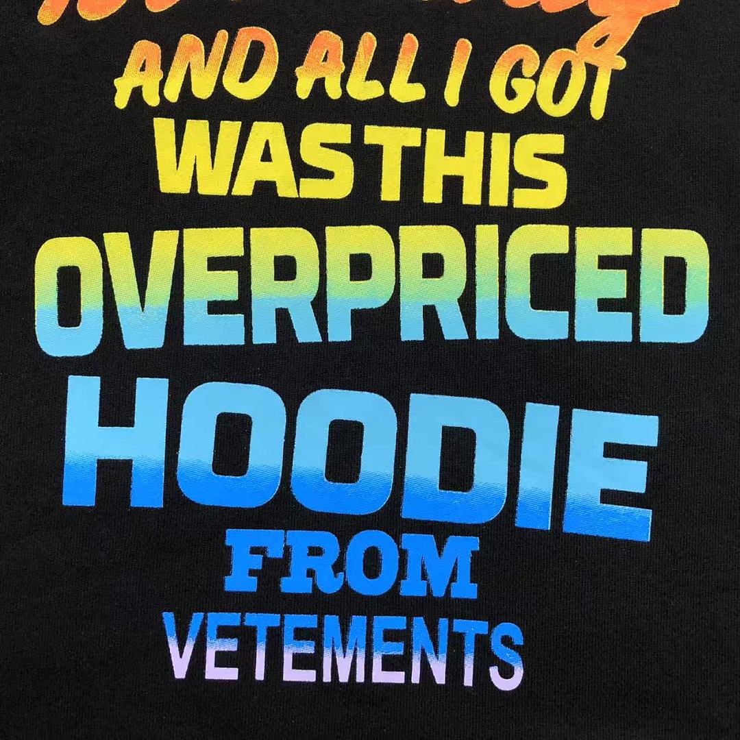 Vetements 158 VETEMENTS HOODIE 482320145 (Im 170Cm 60Kg I Wear Size S In The Phot) - Image 10