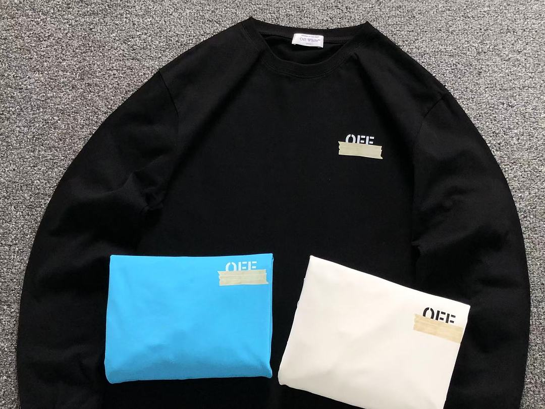 Off-White 125 OFF-WHITE LONG SLEEVED 5208052319 (Im 170Cm 60Kg I Wear Size M In The Phot) - Image 20