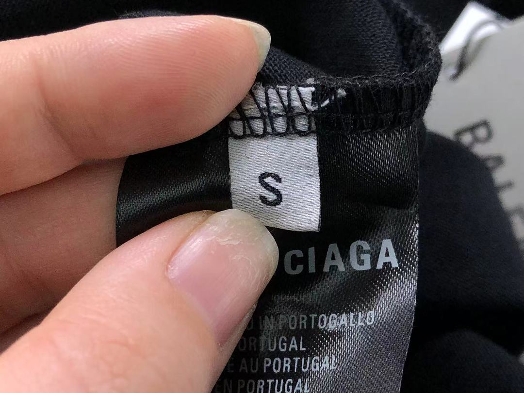 Balenciaga 135 B⭐L⭐⭐⭐IA⭐A T-SHIRT 42071710163 (Im 170Cm 60Kg I Wear Size S In The Phot) - Image 15