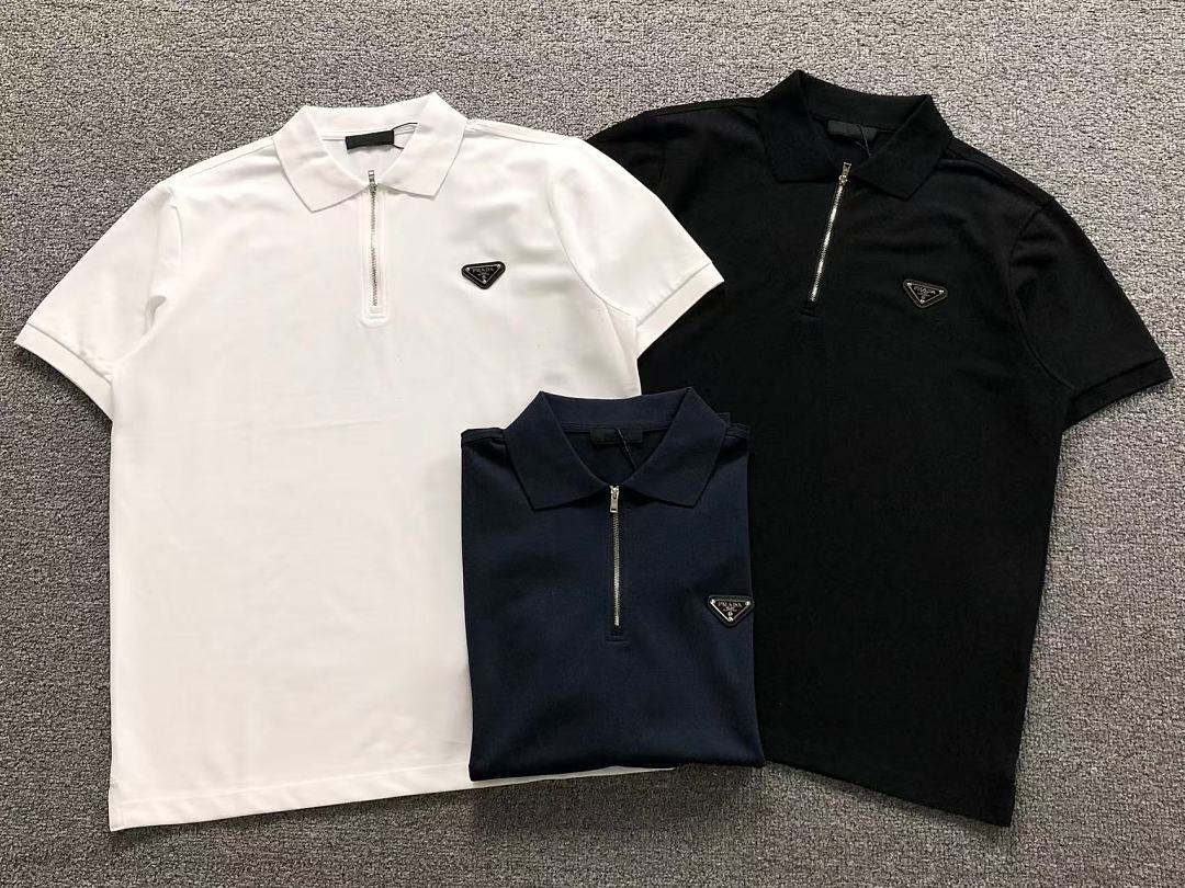 Prada 165 P⭐A⭐A POLO 2206012004 (Im 170Cm 60Kg I Wear Size L In The Phot) - Image 5