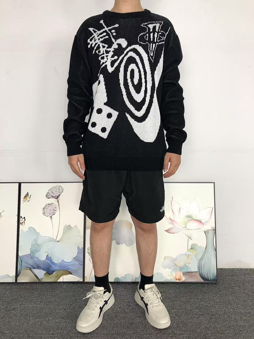 Nike 178 STUSSY N⭐K⭐ SWEATER 2181101001 (Im 170Cm 60Kg I Wear Size M In The Phot) - Image 3