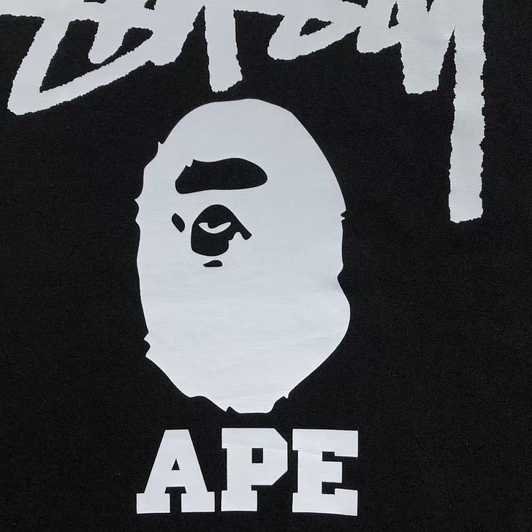 Bape 85 BAPE STUSSY T-SHIRT 124150231 (Im 170Cm 60Kg I Wear Size M In The Phot) - Image 15