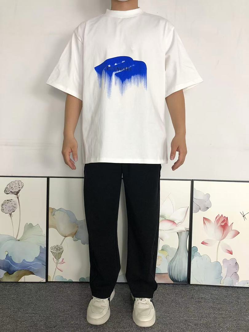 Balenciaga 125 B⭐L⭐⭐⭐IA⭐A T-SHIRT 42042410163 (Im 170Cm 60Kg I Wear Size XS In The Phot) - Image 3
