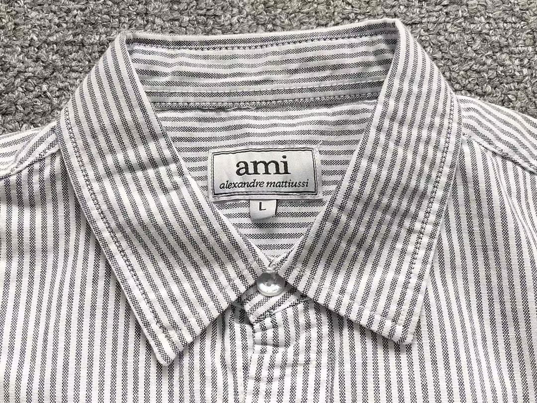 AMI 128 AMI SHIRT 5251604147 (Im 170Cm 60Kg I Wear Size L In The Phot) - Image 21