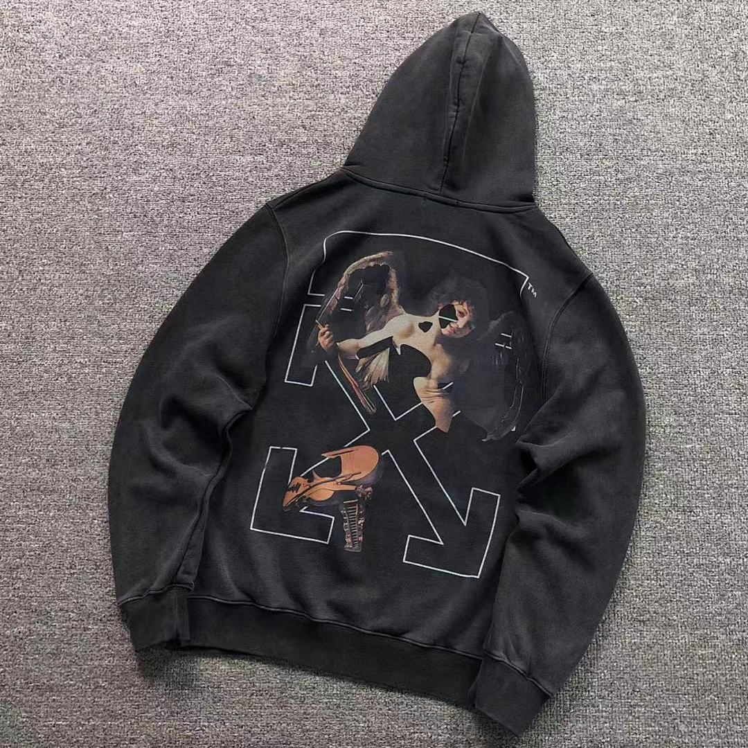 Off-White 208 OFF-WHITE HOODIE 412051117 (Im 170Cm 60Kg I Wear Size S In The Phot)