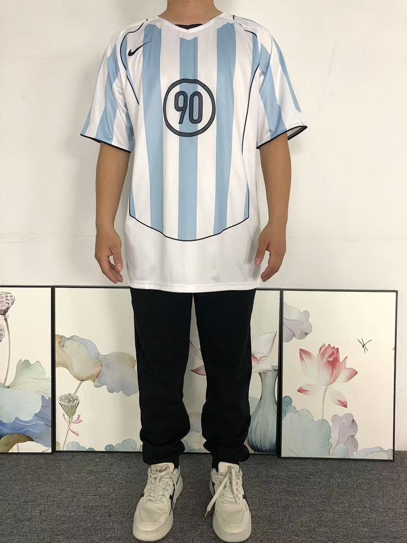 Unbranded 78 FOOTBALL T-SHIRT 11111414002 (Im 170Cm 60Kg I Wear Size L In The Phot) - Image 3