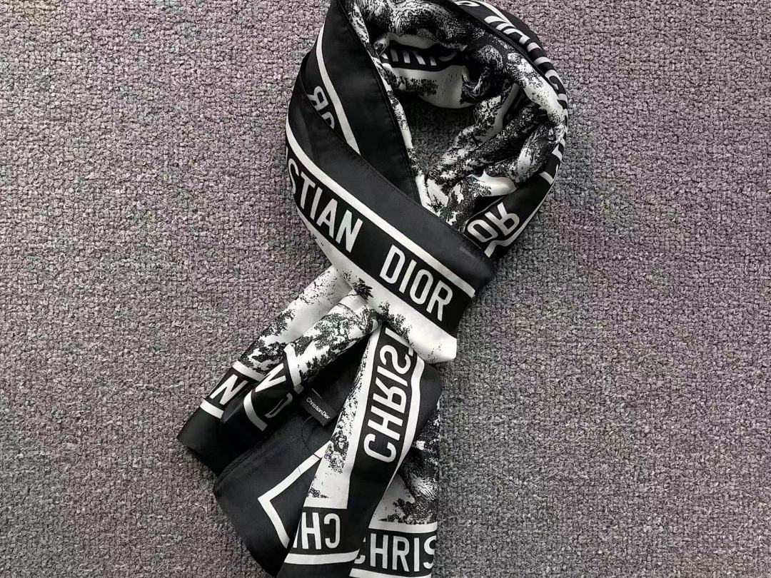 Dior 68 D⭐O⭐ SCARF 2203171076 (Long 180CM* Wide 90CM*) - Image 9