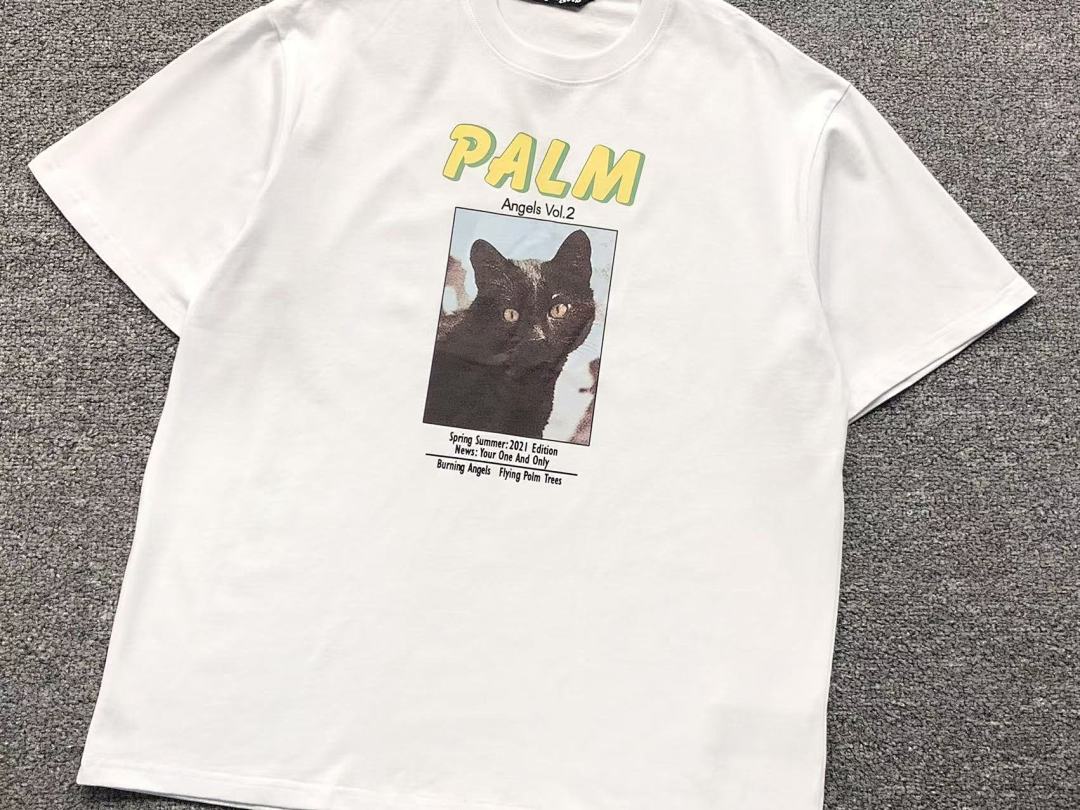 Palm Angels 78 PALM ANGELS T-SHIRT 41060928121 (Im 170Cm 60Kg I Wear Size L In The Phot) - Image 8