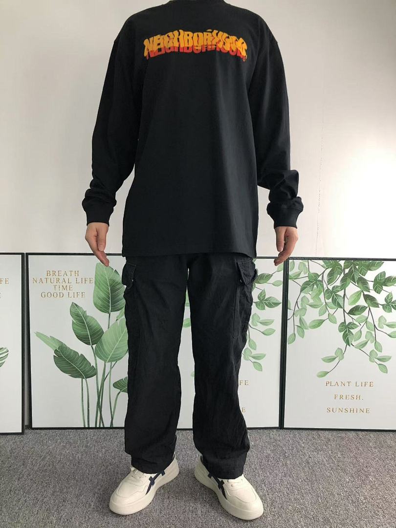 Neighborhood 108 NEIGHBORHOOD LONG SLEEVED 412234302 (Im 170Cm 57Kg I Wear Size L In The Phot) - Image 3