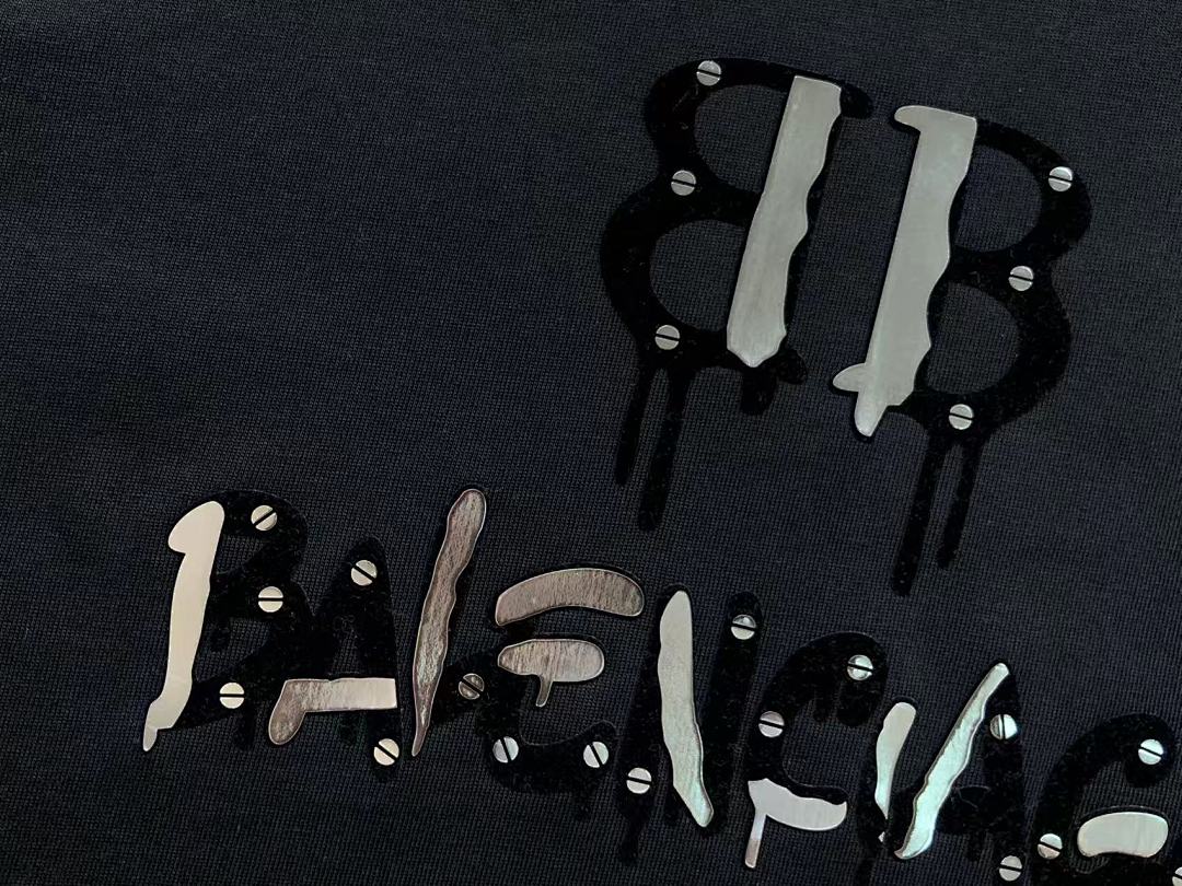 Balenciaga 115 B⭐L⭐⭐⭐IA⭐A T-SHIRT 3201300421 (Im 170Cm 60Kg I Wear Size M In The Phot) - Image 14