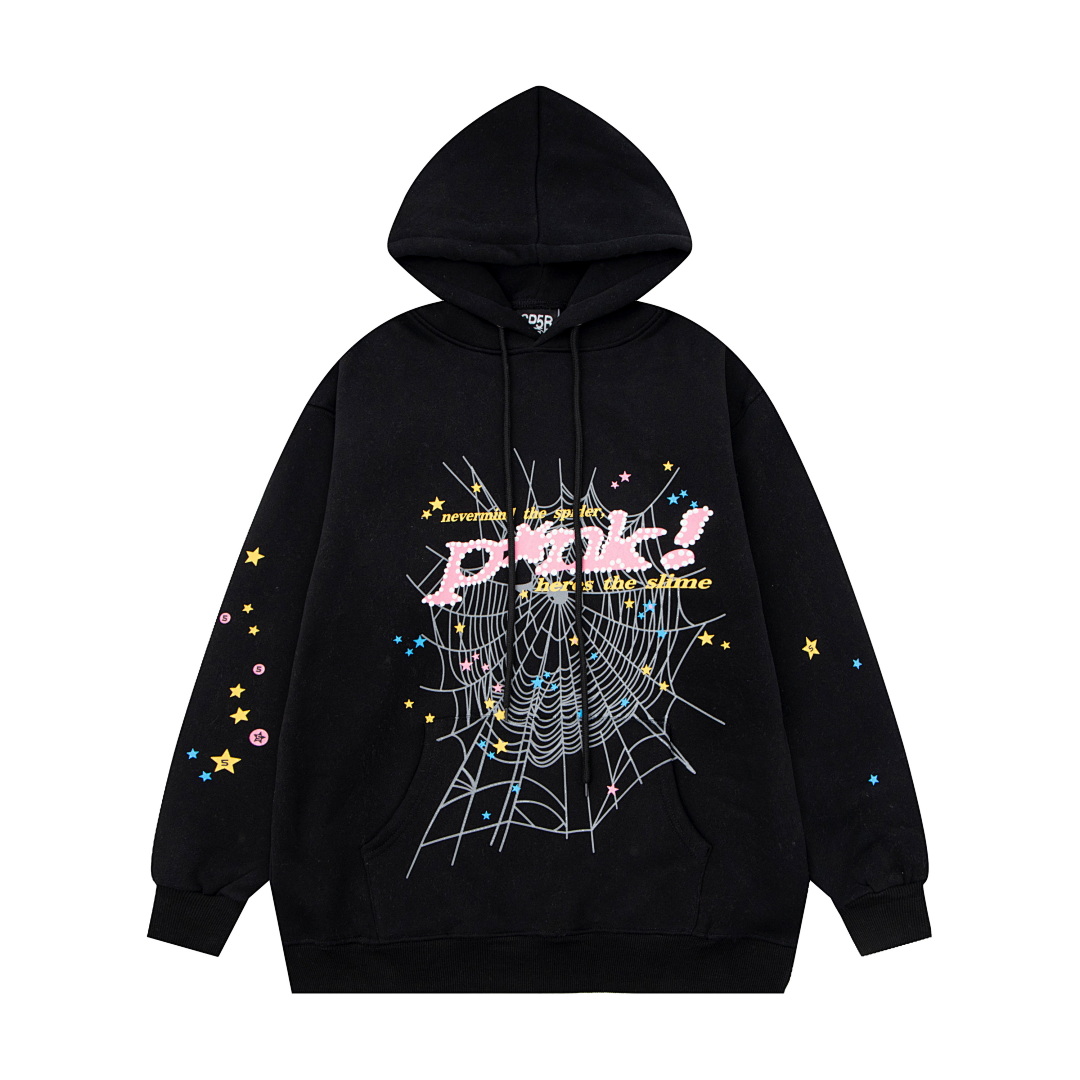 Sp5der TROUSERS115 SP5DER 555 HOODIE - Image 13