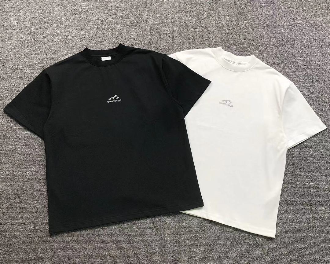Balenciaga 105 B⭐L⭐⭐⭐IA⭐A T-SHIRT 42061324156 (Im 170Cm 60Kg I Wear Size 2 In The Phot) - Image 5