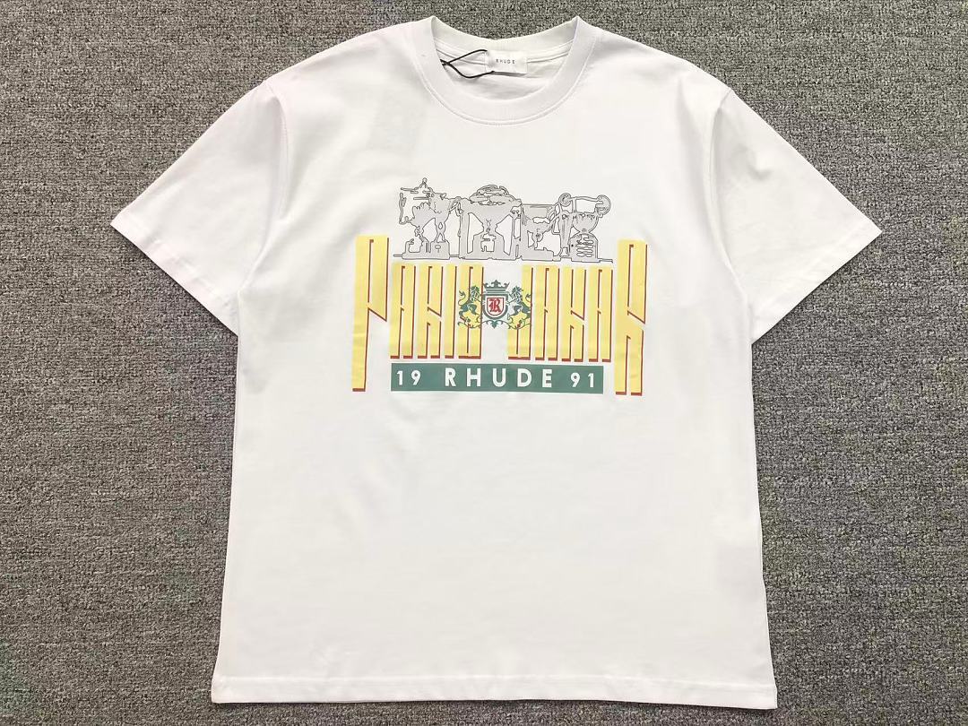 Rhude 105 RHUDE T-SHIRT 3208060817 (Im 170Cm 60Kg I Wear Size S In The Phot) - Image 7